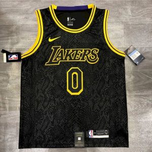 Camiseta de jugador Kyle Kuzma Black Mamba para hombre