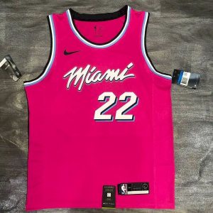 Camiseta rosa de jugador de Jimmy Butler para hombre - Edición clásica retro