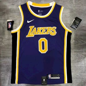 Camiseta morada de jugador de Nick Young para hombre - Edición clásica retro