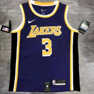 Camiseta morada de Anthony Davis para hombre - Edición clásica retro