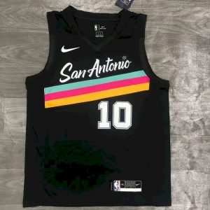 Camiseta negra Swingman de Demar DeRozan 2020 para hombre - Edición City