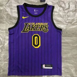 Camiseta de jugador Swingman morado de Nick Young para hombre - Edición City 2018-19