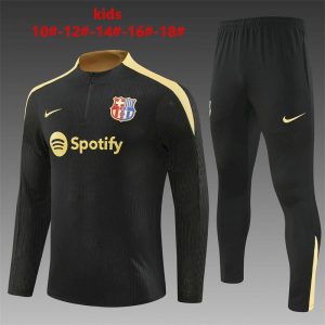 Sudadera y pantalón Barcelona para niños con media cremallera 14001 2024/25