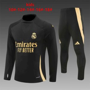 Sudadera y pantalón de media cremallera del Real Madrid para niños 14001 2024/25