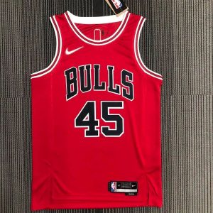 Camiseta roja del equipo Michael Jordan para hombre - Edición 75.º aniversario