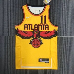 Camiseta amarilla del equipo Trae Young para hombre - Edición City