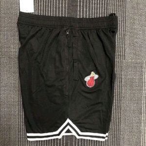 Pantalones cortos de la NBA de los Miami Heat