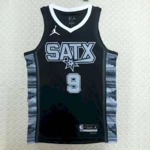 Camiseta negra del equipo Tony Parker para hombre - Edición Statement