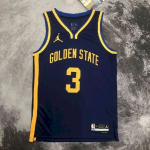 Camiseta azul del equipo JordanPoole para hombre - Edición Statement
