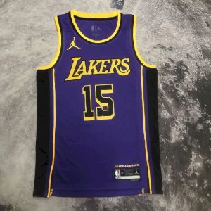 Camiseta morada del equipo Austin Reaves para hombre - Edición Statement