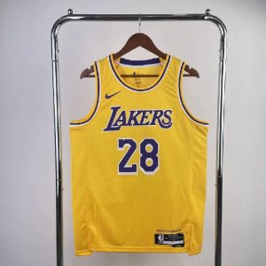 Camiseta amarilla del equipo Rui Hachimura para hombre