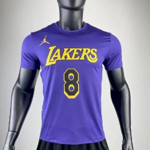 Camiseta morada del equipo Kobe Bryant para hombre