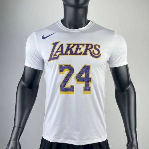 Camiseta blanca del equipo Kobe Bryant para hombre