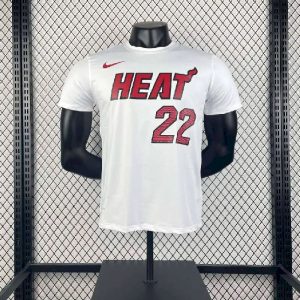 Camiseta blanca del equipo Jimmy Butler para hombre