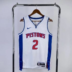 Camiseta blanca del equipo Cade Cunningham 2023 para hombre