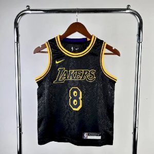 Camiseta negra del equipo Yonth Kobe Bryant
