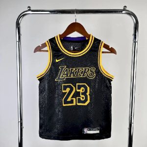 Camiseta negra del equipo Yonth LeBron James