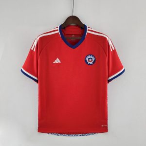 Camiseta de local de Chile para la Copa Mundial 2022