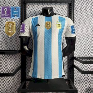 Versión local del jugador de Argentina de 3 estrellas de la Copa Mundial 2022
