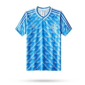 Camiseta retro de visitante de Países Bajos 1988