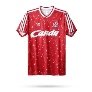 Camiseta retro local del Liverpool 1989/91