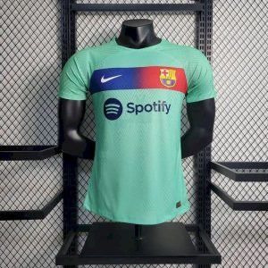 Camiseta de entrenamiento prepartido del Barcelona, versión jugador 2023/24