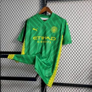 Camiseta de portero del Manchester City verde 2023/24