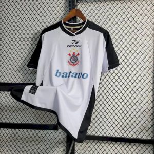 Camiseta retro local del Corinthians 2000