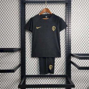 Kit infantil negro de los Corinthians 2023/24