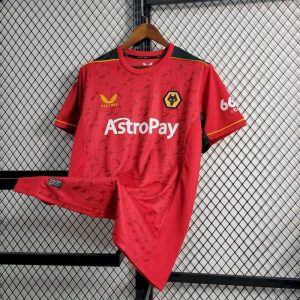 Camiseta de visitante de los Wolves 2023/24