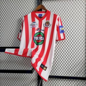 Camiseta retro local de Chivas 2001/02