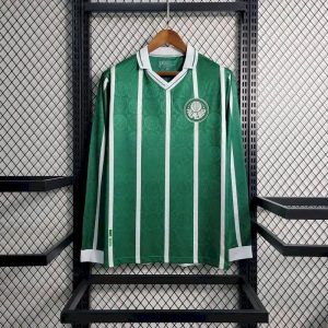 Camiseta retro de manga larga de local del Palmeiras 1993