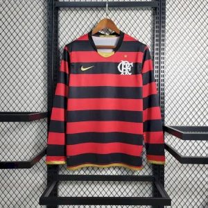Camiseta retro de manga larga local del Flamengo 2009