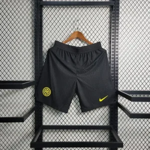 Pantalón corto negro del Inter de Milán - Versión para el jugador 2023/24