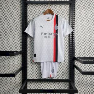 Kit de visitante para niños del AC Milan 2023/24