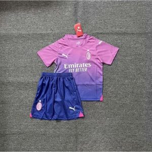 Tercera equipación infantil del AC Milan 2023/24
