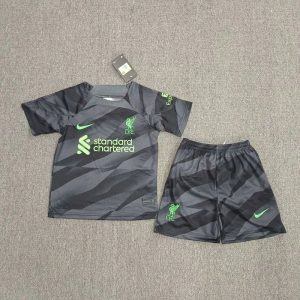 Kit de portero infantil del Liverpool 2023/24