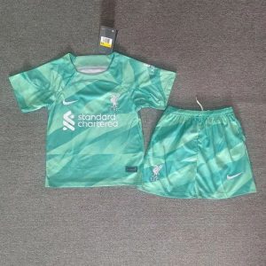 Kit de portero infantil del Liverpool 2023/24