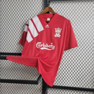 Camiseta retro local del Liverpool 1992/93
