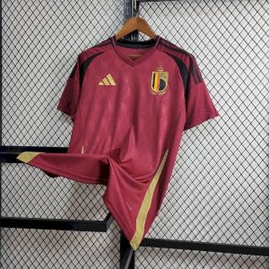 Camiseta local de Bélgica para la Eurocopa 2024/25