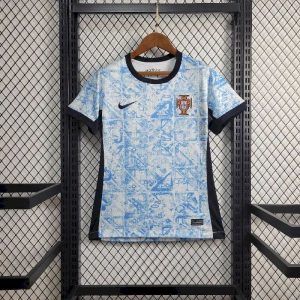 Camiseta de visitante de Portugal para la Eurocopa para mujer 2024/25