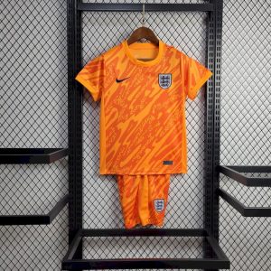 Camiseta de portero de Inglaterra para niños de la Eurocopa 2024/25