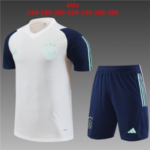 Camiseta de entrenamiento para niños del Ajax + pantalón corto 14001 2023/24