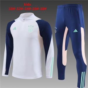 Suéter y pantalón Ajax con media cremallera para niños 14001 2023/24