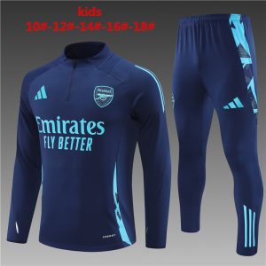 Suéter y pantalón Arsenal con media cremallera para niños 14001 2023/24