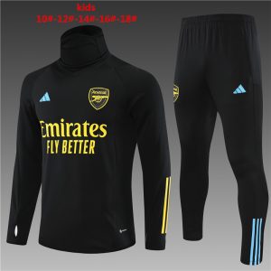 Suéter y pantalón Arsenal con media cremallera para niños 14001 2023/24