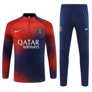 Suéter y pantalón de adulto con media cremallera del Paris Saint-Germain 14001 2024/25