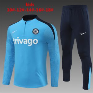Suéter y pantalón Chelsea con media cremallera para niños 14001 2023/24
