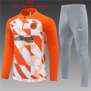 Sudadera y pantalón con media cremallera del Inter de Milán para niños 14001 2023/24