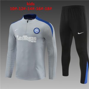 Sudadera y pantalón con media cremallera del Inter de Milán para niños 14001 2023/24